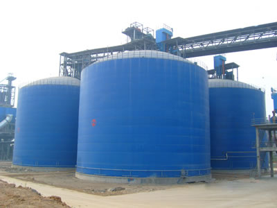 白城水泥钢板库改造