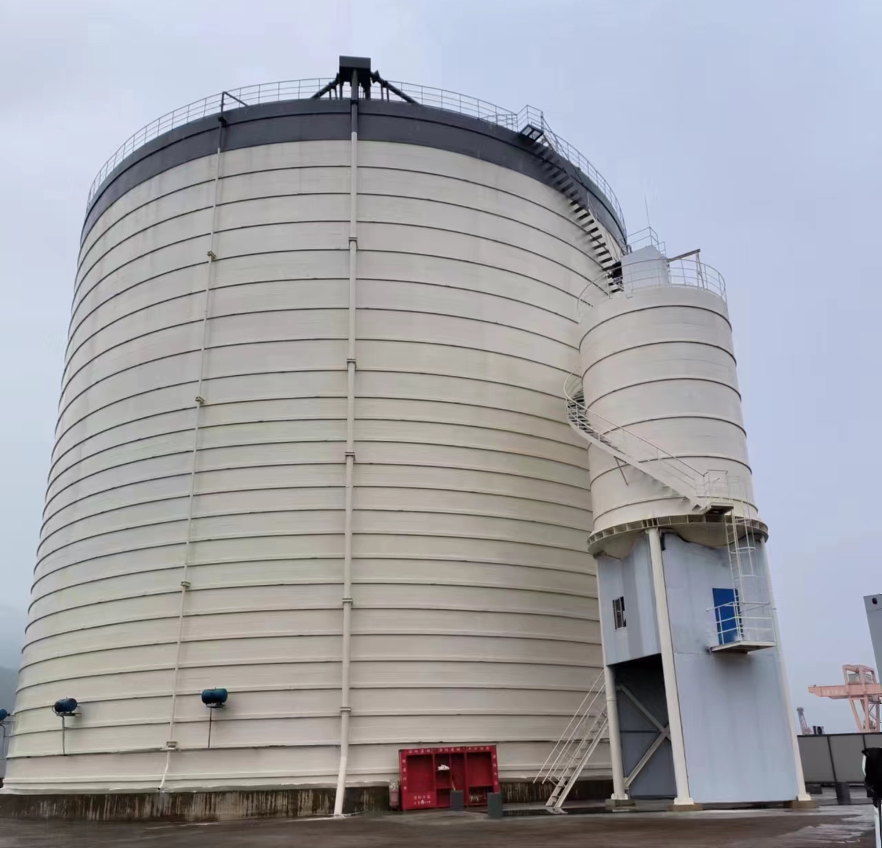 白城10万吨水泥钢板库