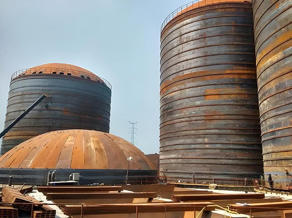 白城焦粉钢板仓